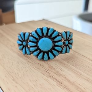 Sterling Silver Turquoise Bracelet